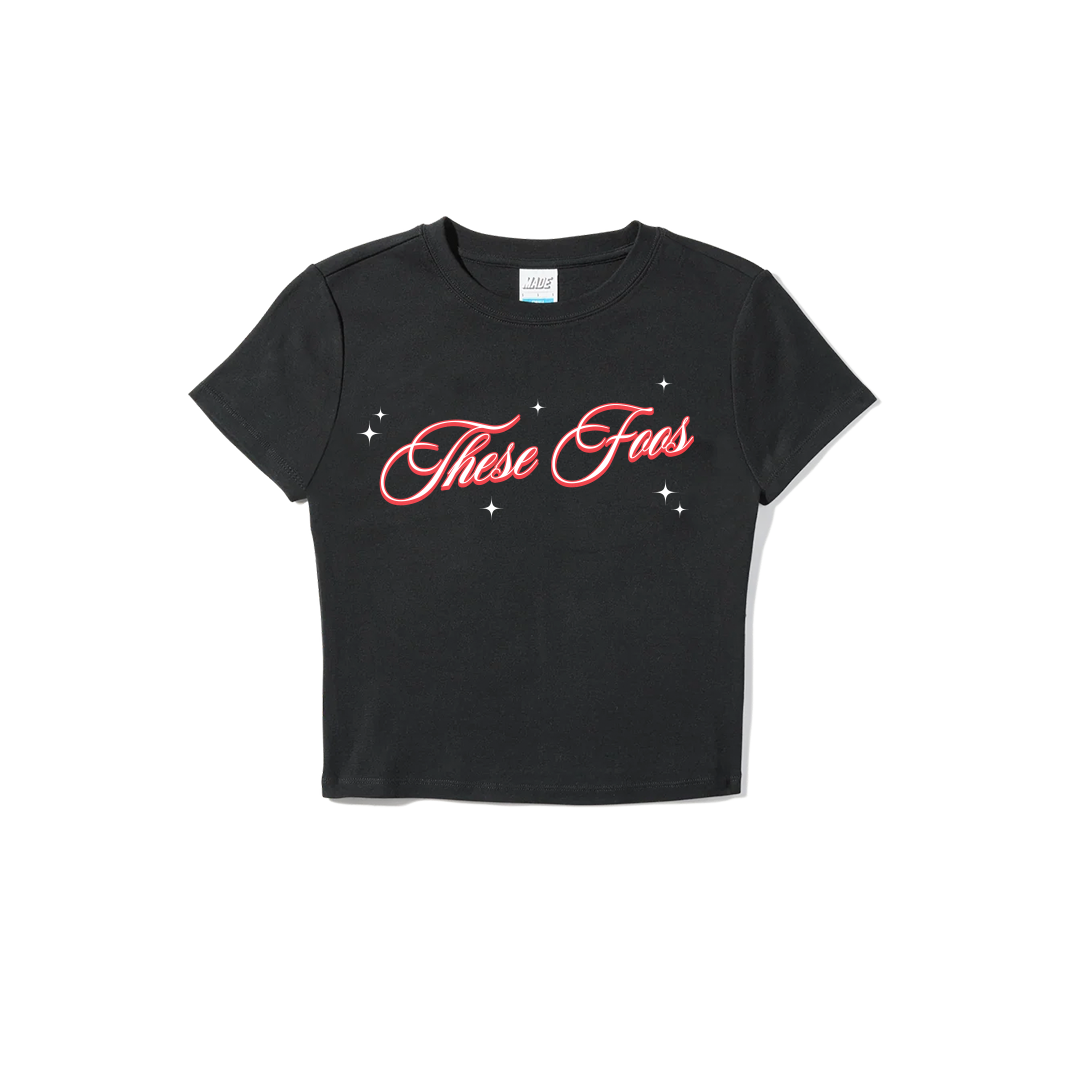 These Foos Love Story Washed Women’s Baby Tee