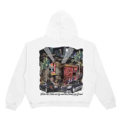 THESE FOOS “CLUB” HOODIE WHITE