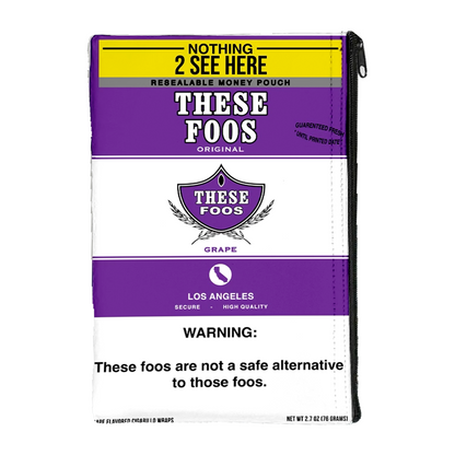 These Foos Money Pouch