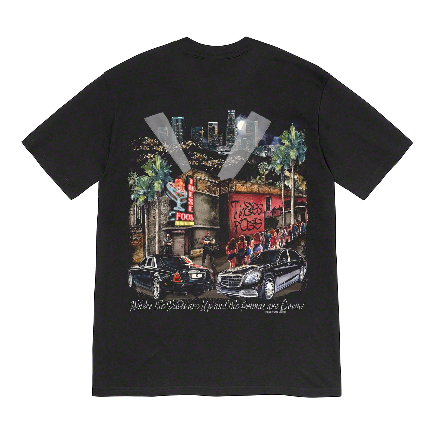 THESE FOOS “CLUB” TEE BLACK