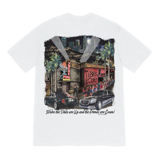 THESE FOOS “CLUB” TEE WHITE