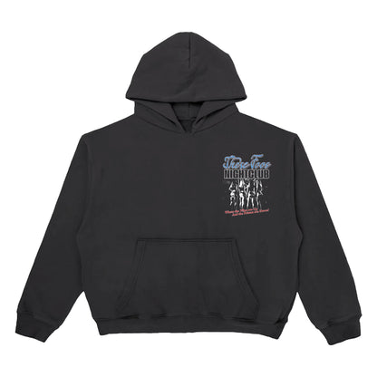 THESE FOOS “CLUB” HOODIE BLACK