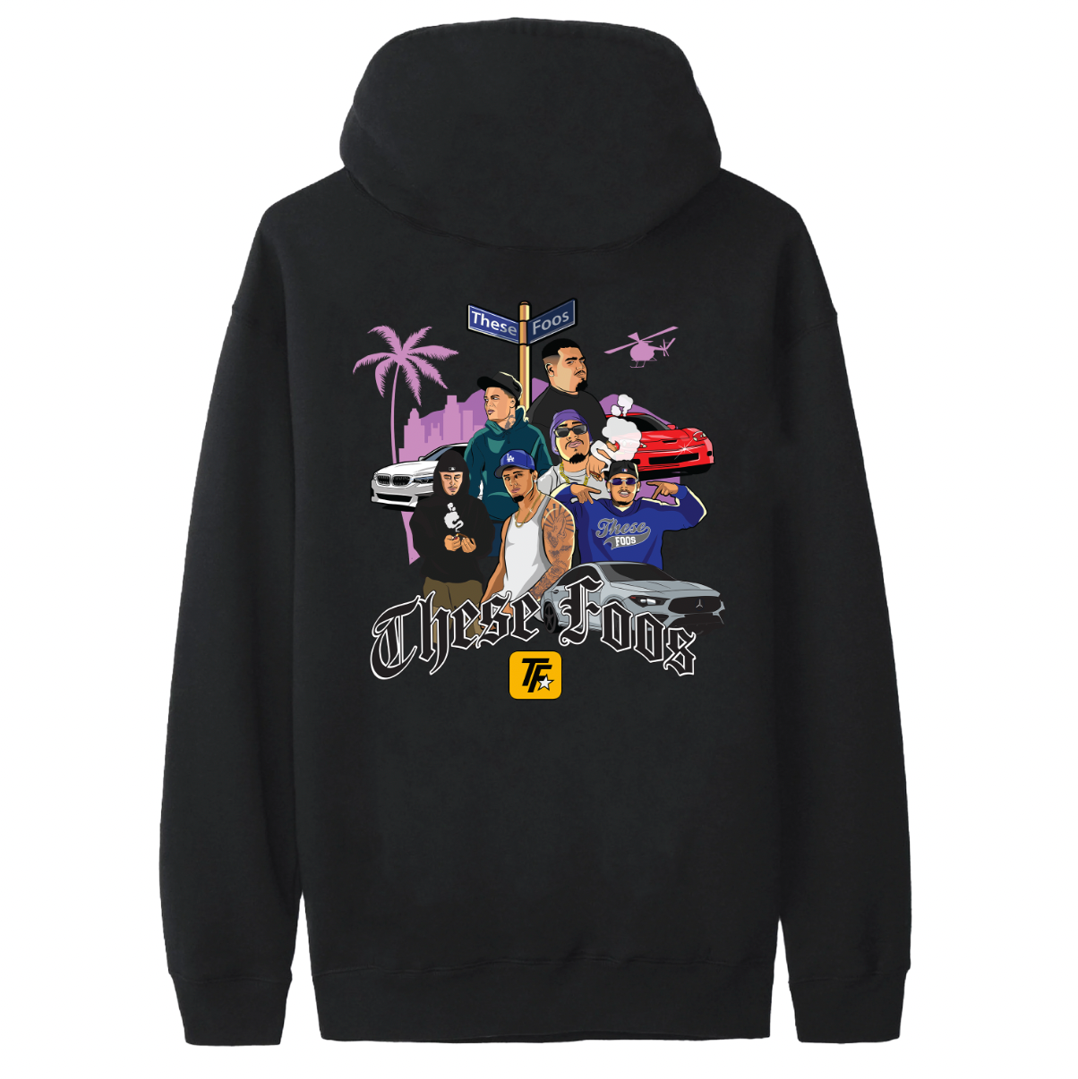 THESE FOOS “SAN ANDREAS” HOODIE-RERELEASE