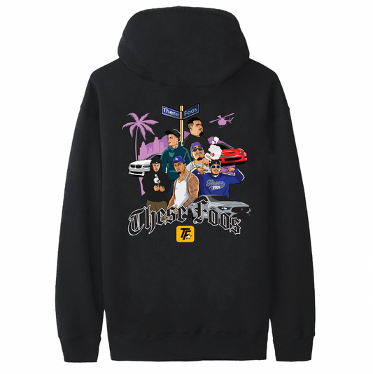 THESE FOOS “SAN ANDREAS” HOODIE-RERELEASE